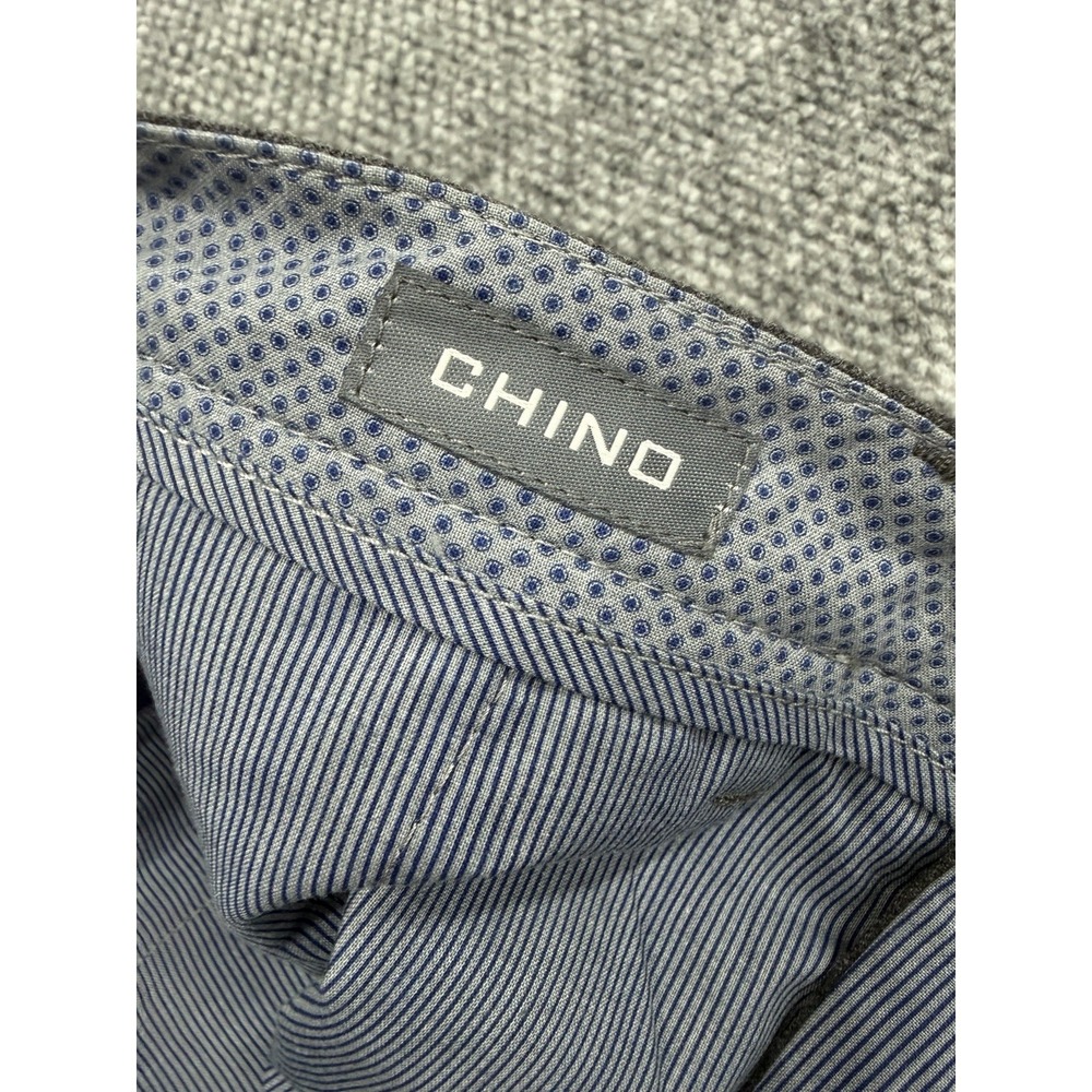 Eleventy Men's 31x33 Gray Wool Chino Pants Trousers Made in Italy - Picture 7 of 16